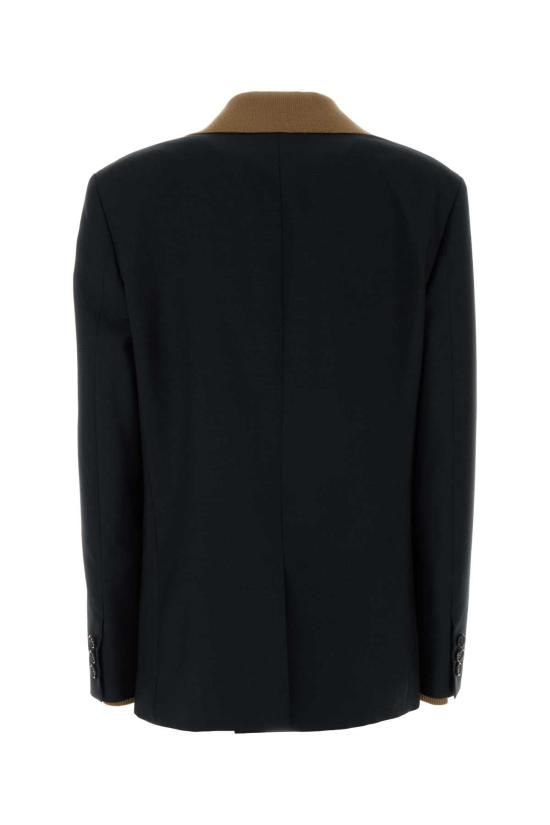 26SS 미우미우 자켓 MH2042SAM112I1 F0141 BLACK - MIU MIU