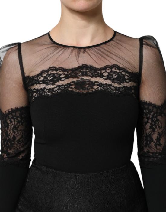  돌체앤가바나 미디 원피스 DR81981 BLACK - DOLCE & GABBANA