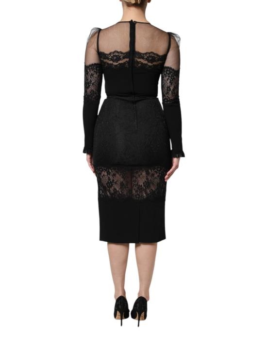  돌체앤가바나 미디 원피스 DR81981 BLACK - DOLCE & GABBANA