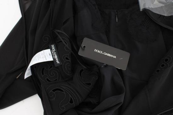  돌체앤가바나 미디 원피스 DRE10062 BLACK - DOLCE & GABBANA