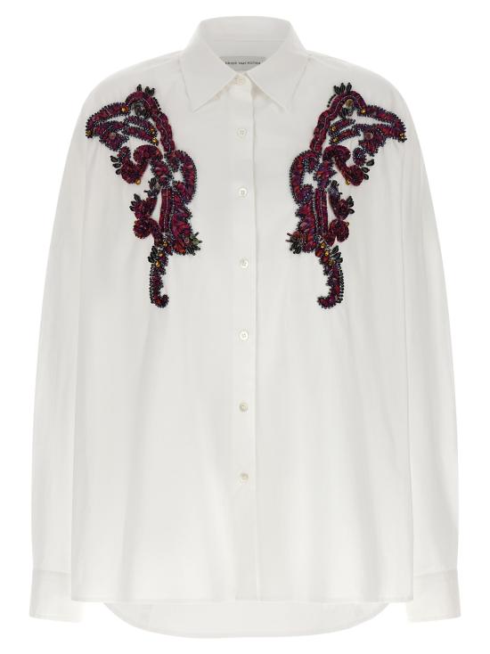 26FW 드리스 반 노튼 셔츠 DR339474BM WHITE