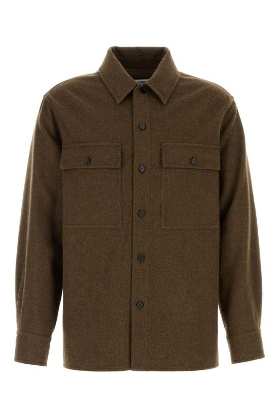 26FW 질샌더 긴팔 셔츠 J22SW0160J40182 923 KHAKI
