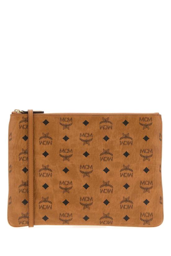 26FW 엠시엠 클러치/파우치 MYZGSTA09 CO COGNAC