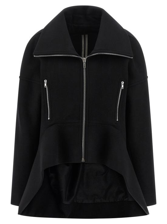25FW 릭 오웬스 코트 RI321468BM BLACK