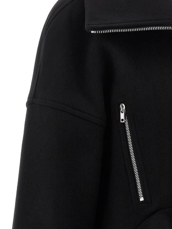 25FW 릭 오웬스 코트 RI321468BM BLACK - RICK OWENS