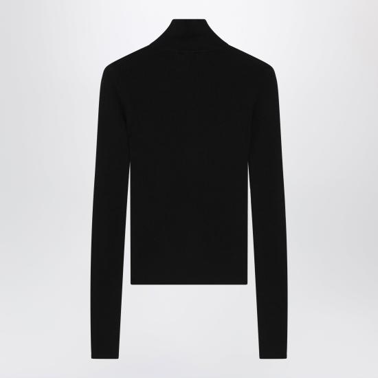 26FW 더프랭키샵 터틀넥 KNFS22852WO Black - THE FRANKIE SHOP