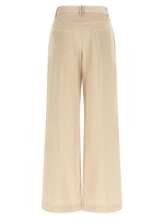 26FW 브루넬로 쿠치넬리 스트레이트 팬츠 BR338461BM BEIGE - BRUNELLO CUCINELLI