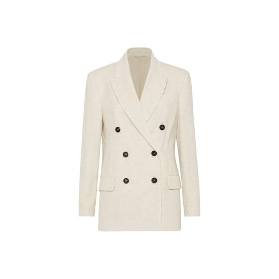  브루넬로 쿠치넬리 수트 자켓 BR 9189228380372 WHITE