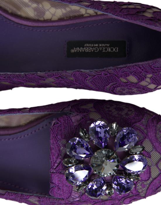  돌체앤가바나 플랫 슈즈 LA10303 PURPLE - DOLCE & GABBANA