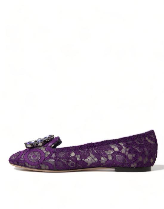  돌체앤가바나 플랫 슈즈 LA10303 PURPLE - DOLCE & GABBANA