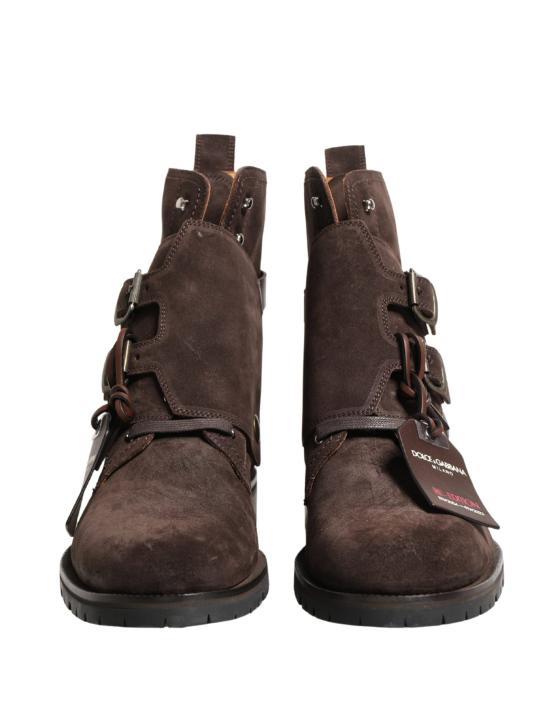  돌체앤가바나 부츠 MV8349 BROWN