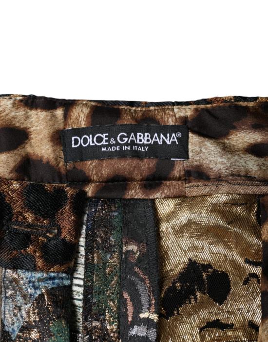  돌체앤가바나 스트레이트 팬츠 PAN74585 MULTICOLOR - DOLCE & GABBANA