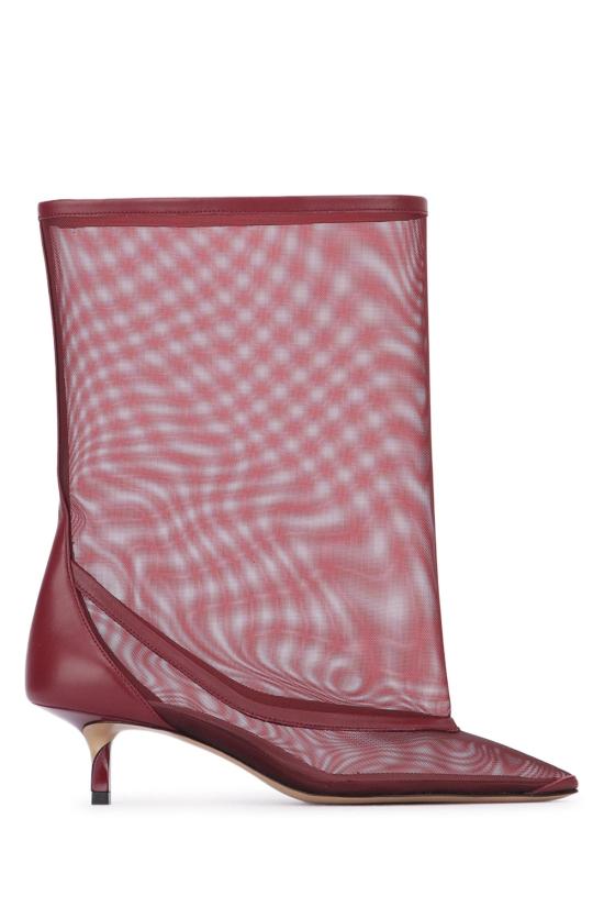 25FW 자크뮈스 부츠 FOW00177AW00661 490 BURGUNDY