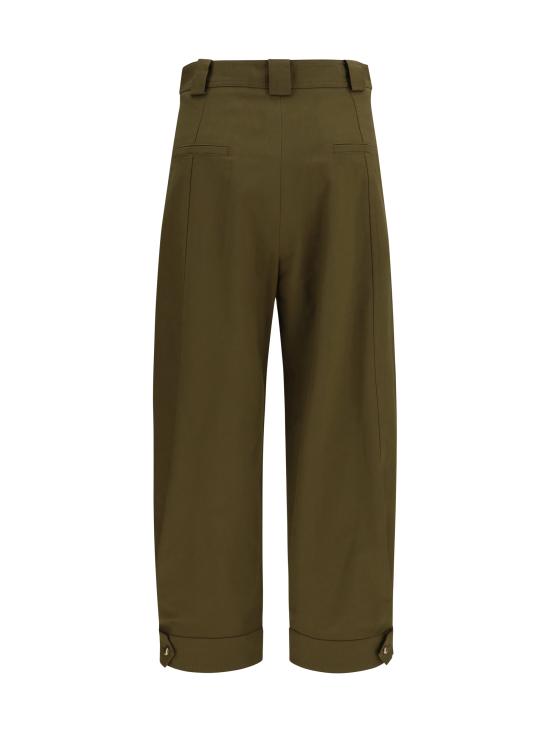26FW 막스마라 스트레이트 팬츠 스트레이트 팬츠 2621136111600 017 GREEN - MAX MARA