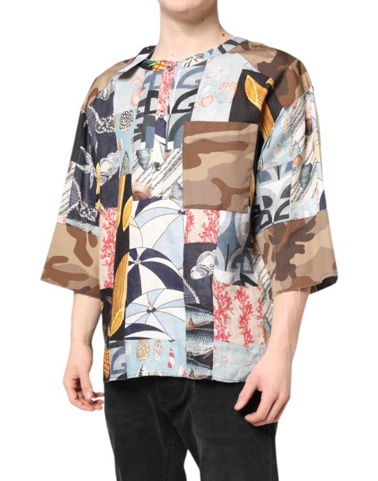  돌체앤가바나 반팔 셔츠 TSH87769 MULTICOLOR - DOLCE & GABBANA
