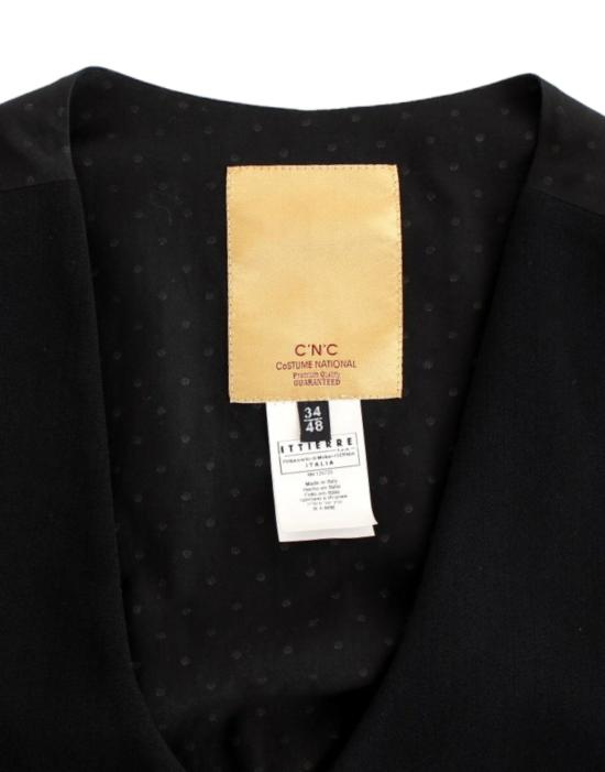  커스텀네셔널 베스트 SIG10769 BLACK - COSTUME NATIONAL