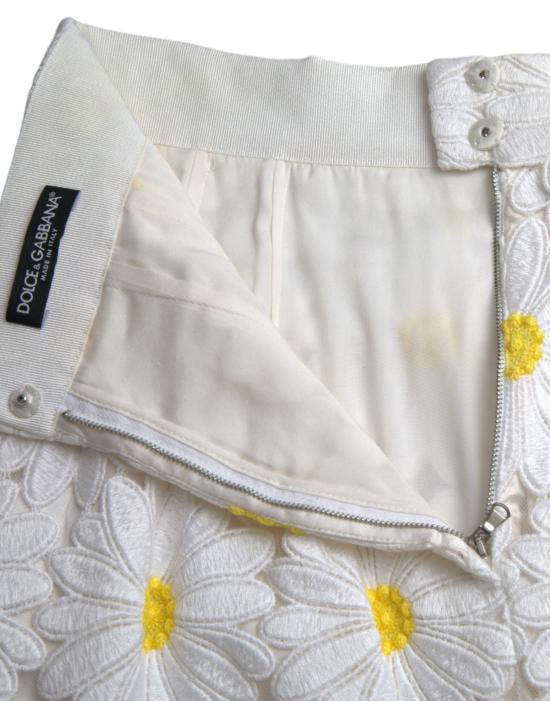  돌체앤가바나 미디 스커트 SKI1997 WHITE - DOLCE & GABBANA