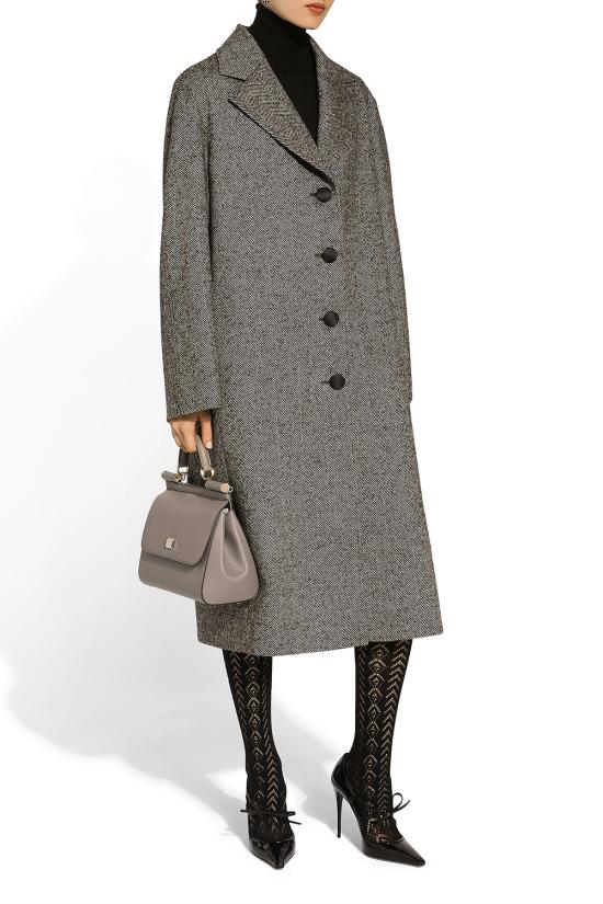 26FW 돌체앤가바나 라지 시실리 핸드백 BB6002B1001 80045 Fango chiaro - DOLCE & GABBANA