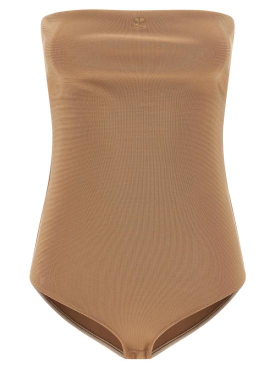25FW 쿠레쥬 바디수트 티셔츠 CO320836BM BEIGE