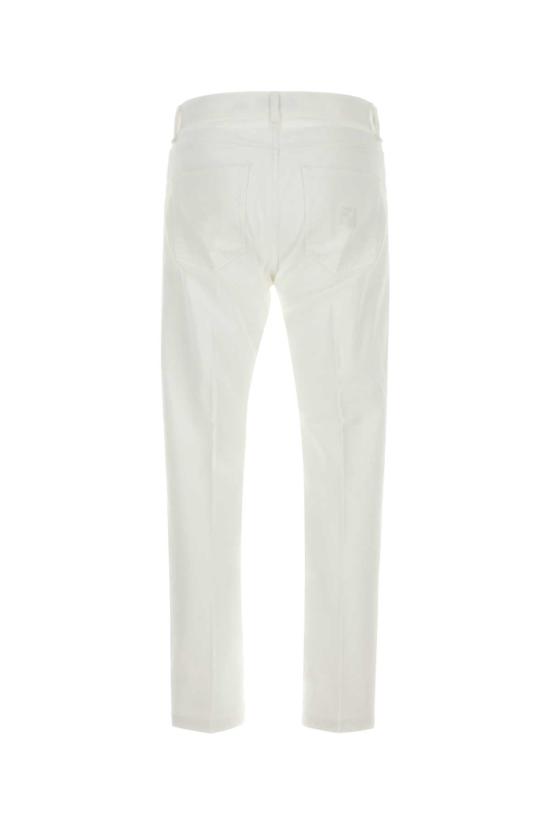  펜디 데님 팬츠 FLP288AUAH F0QA0 WHITE - FENDI