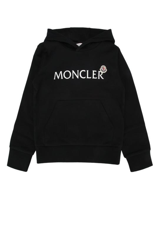 26SS 몽클레어 후드 티셔츠 L19548G0000989AKM 999 BLACK