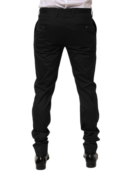  돌체앤가바나 스트레이트 팬츠 PAN76814 BLACK - DOLCE & GABBANA