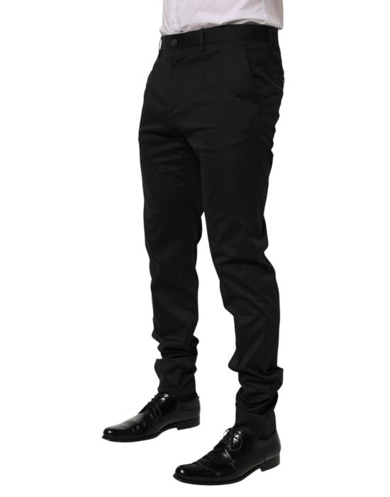  돌체앤가바나 스트레이트 팬츠 PAN76814 BLACK - DOLCE & GABBANA