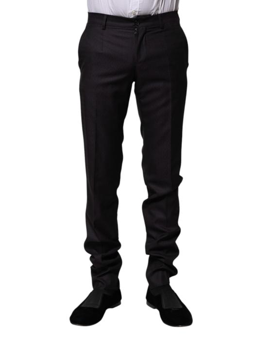  돌체앤가바나 스트레이트 팬츠 PAN75339 BLACK - DOLCE & GABBANA