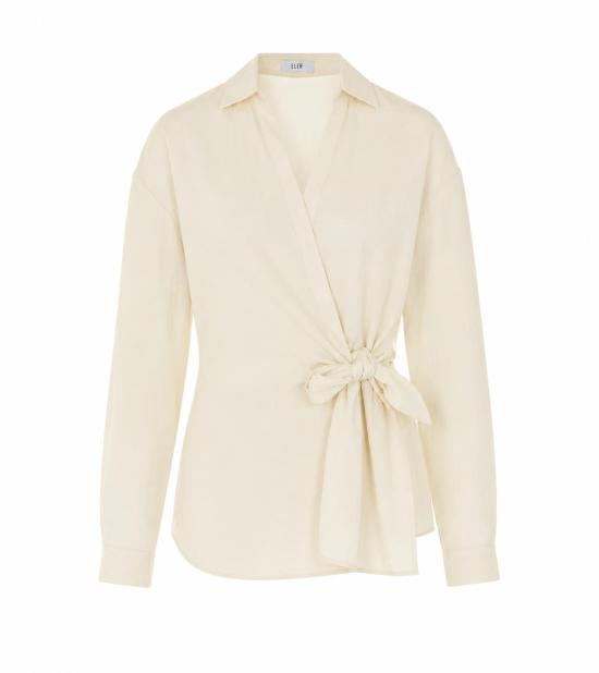 26FW 엘레 셔츠 0200 CREMA WHITE