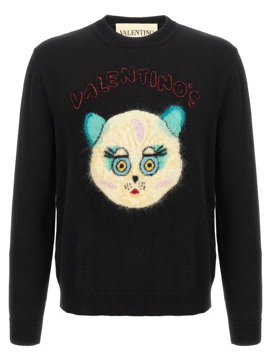 25FW 발렌티노 가라바니 스웨터 VA312403BM BLACK