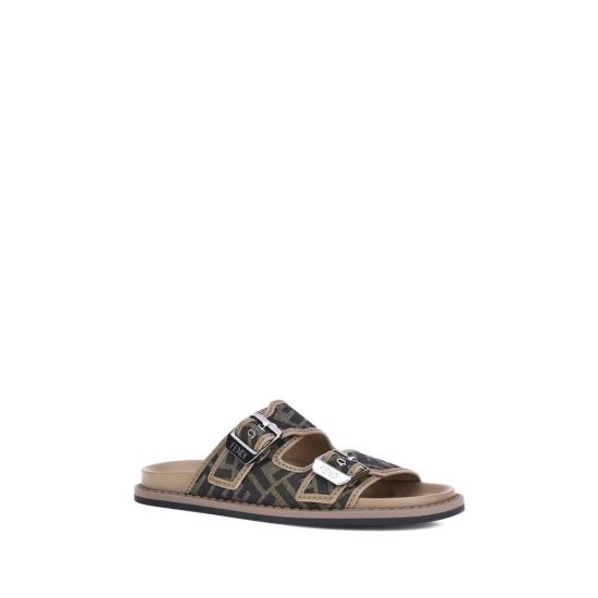  펜디 샌들 FE7X1604AJZFF1ICNBB BROWN - FENDI