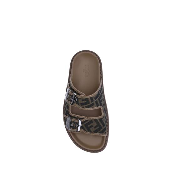  펜디 샌들 FE7X1604AJZFF1ICNBB BROWN - FENDI