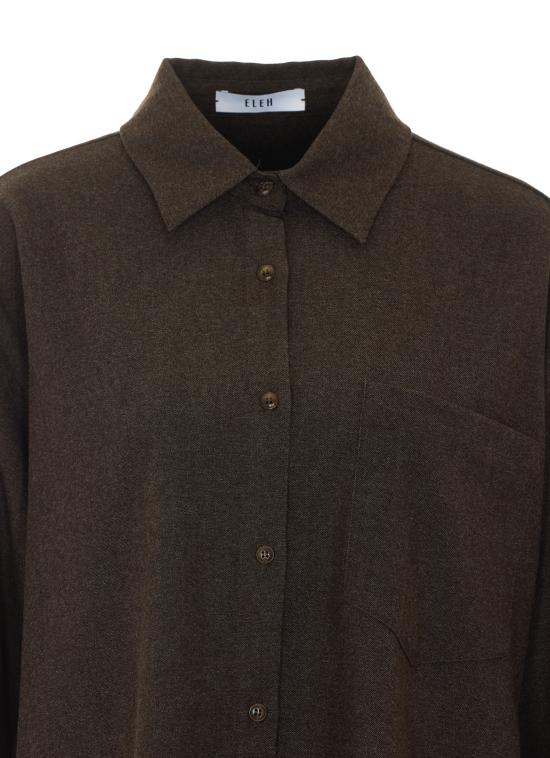 26FW 엘레 셔츠 0228 MORO BROWN - ELEH