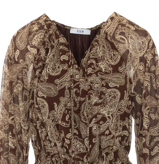 26FW 엘레 롱 원피스 0290 MARRONE Brown - ELEH