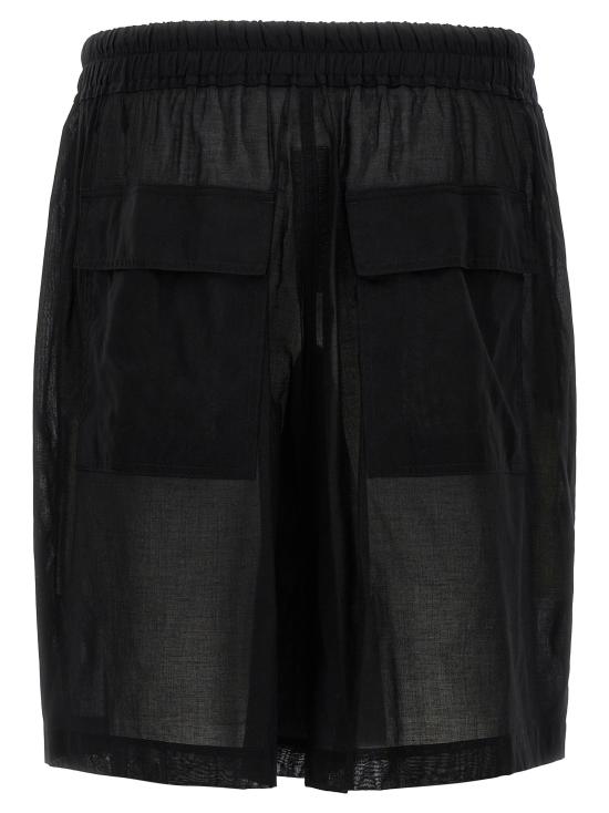 26SS 릭 오웬스 숏팬츠 RI330786BM BLACK - RICK OWENS