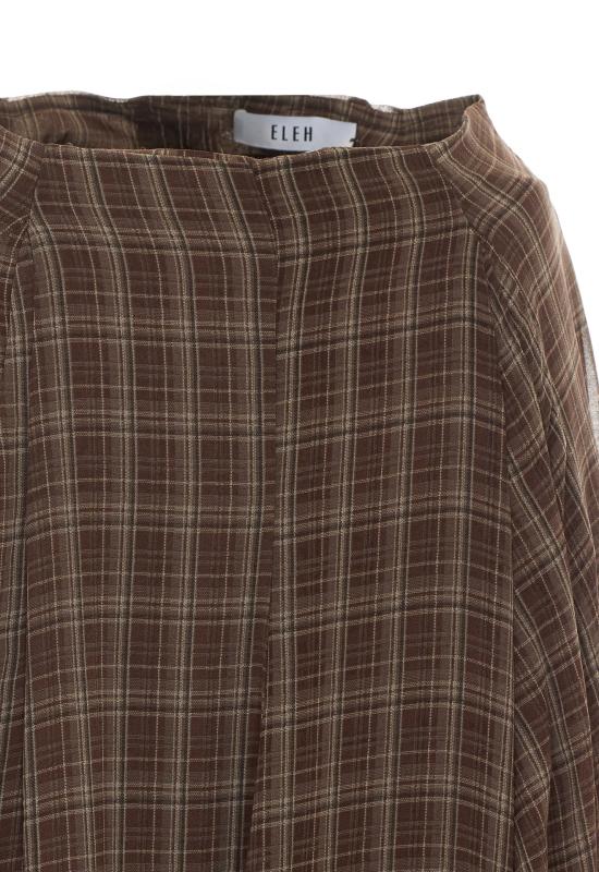 26FW 엘레 롱 스커트 0294 MARRONE Brown - ELEH