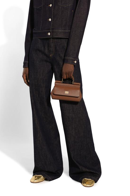 26FW 돌체앤가바나 SICILY 시실리 스몰 핸드백 BB7116B1001 8M417 Caramello - DOLCE & GABBANA