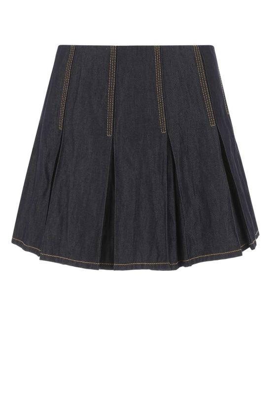  보테가베네타 숏 스커트 700946V1VA0 3399 NAVY