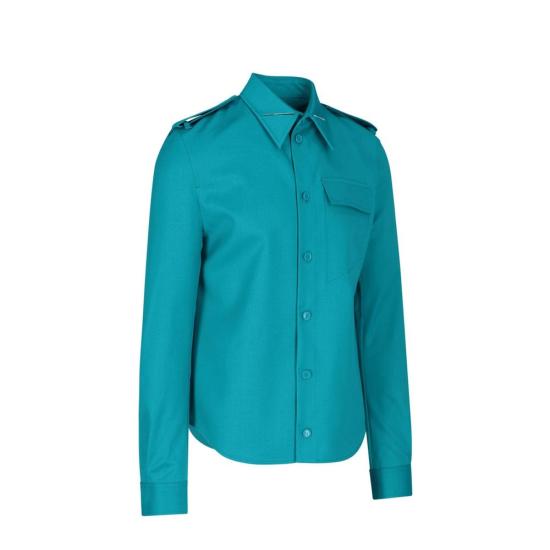  보테가베네타 긴팔 셔츠 BO 9137613504724 GREEN - BOTTEGA VENETA