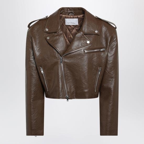 26FW 더프랭키샵 바이커 자켓 JAFS22874PL Brown