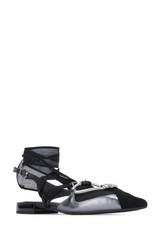 26SS 핑코 플랫 슈즈 SD0547P003 Z99 BLACK - PINKO