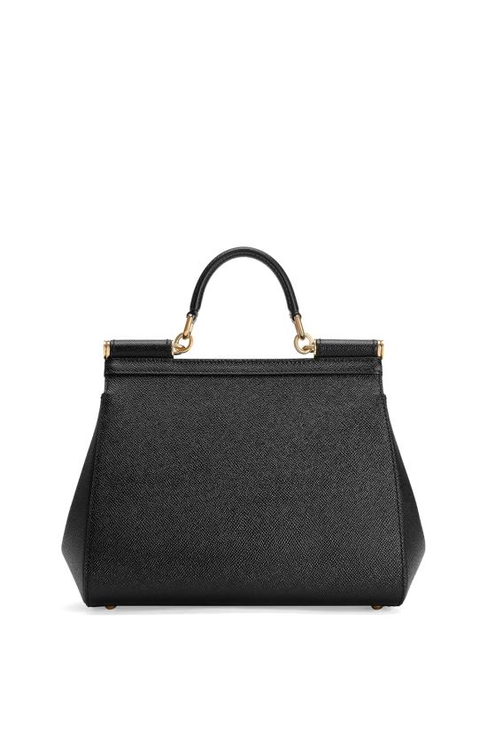 26FW 돌체앤가바나 라지 시실리 핸드백 BB6002B1001 80999 Nero - DOLCE & GABBANA