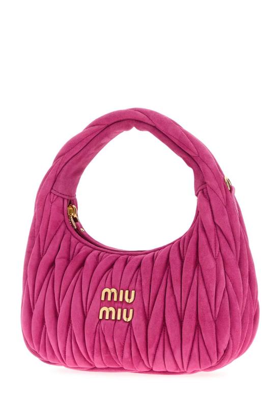 26SS 미우미우 마틀라쎄 완더 레더 토트백 5BC125VOOYAB7O F0029 PINK - MIU MIU