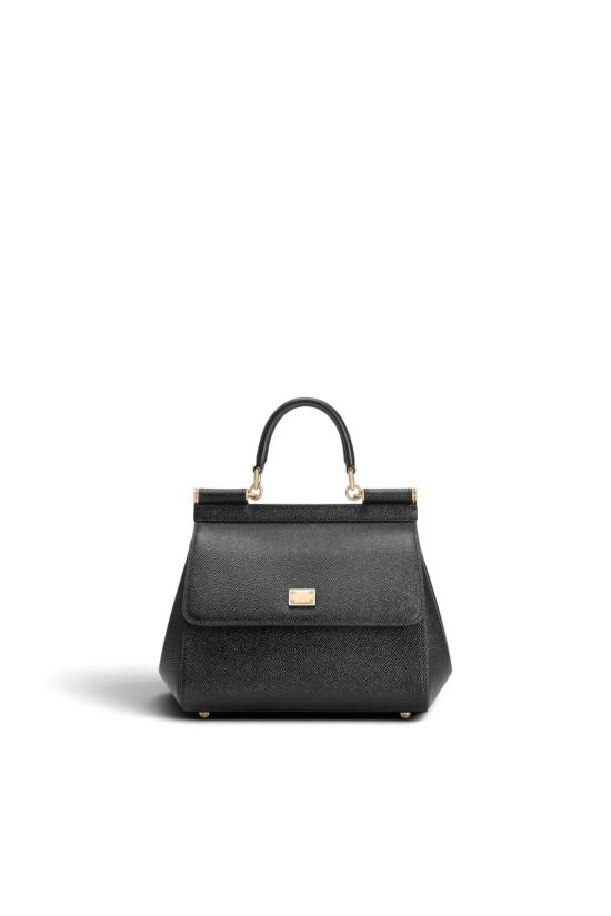 26FW 돌체앤가바나 미디움 시실리 핸드백 BB6003B1001 80999 Nero