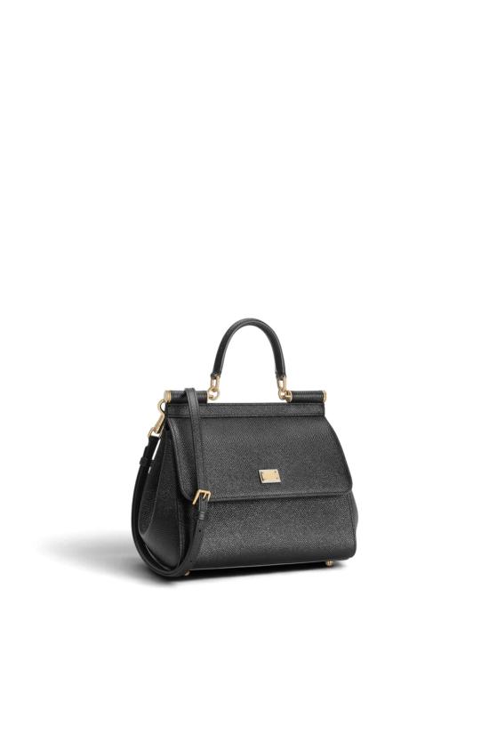 26FW 돌체앤가바나 미디움 시실리 핸드백 BB6003B1001 80999 Nero - DOLCE & GABBANA