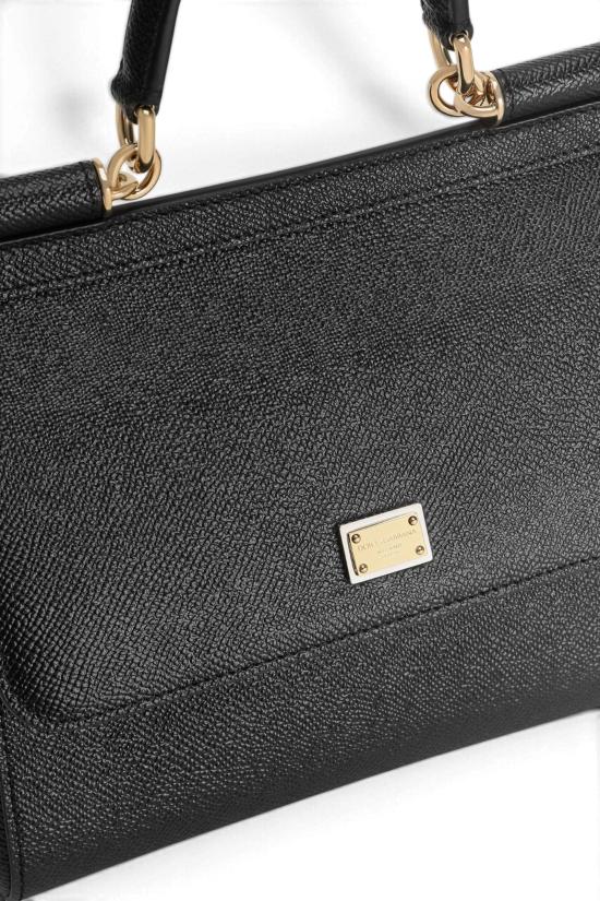26FW 돌체앤가바나 미디움 시실리 핸드백 BB6003B1001 80999 Nero - DOLCE & GABBANA