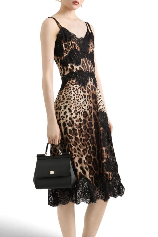 26FW 돌체앤가바나 미디움 시실리 핸드백 BB6003B1001 80999 Nero - DOLCE & GABBANA