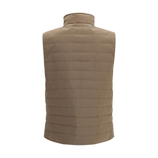 26SS 브루넬로 쿠치넬리 패딩 조끼 BRMM4791451CIL56BB BEIGE - BRUNELLO CUCINELLI