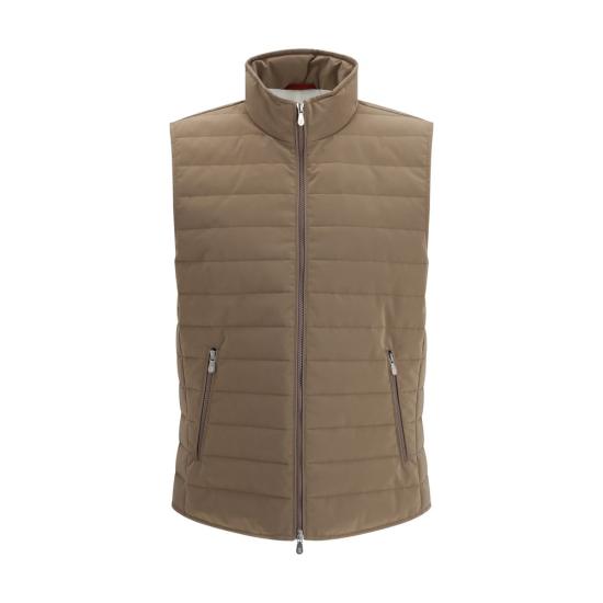 26SS 브루넬로 쿠치넬리 패딩 조끼 BRMM4791451CIL56BB BEIGE