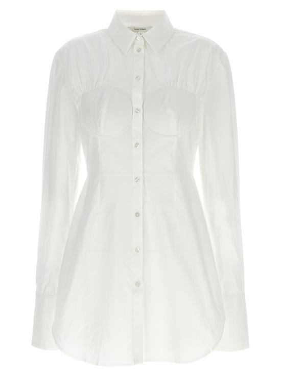  넨시 도자카 셔츠 NE296657BM WHITE